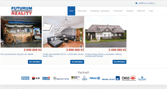 Desktop Screenshot of futurum-reality.cz